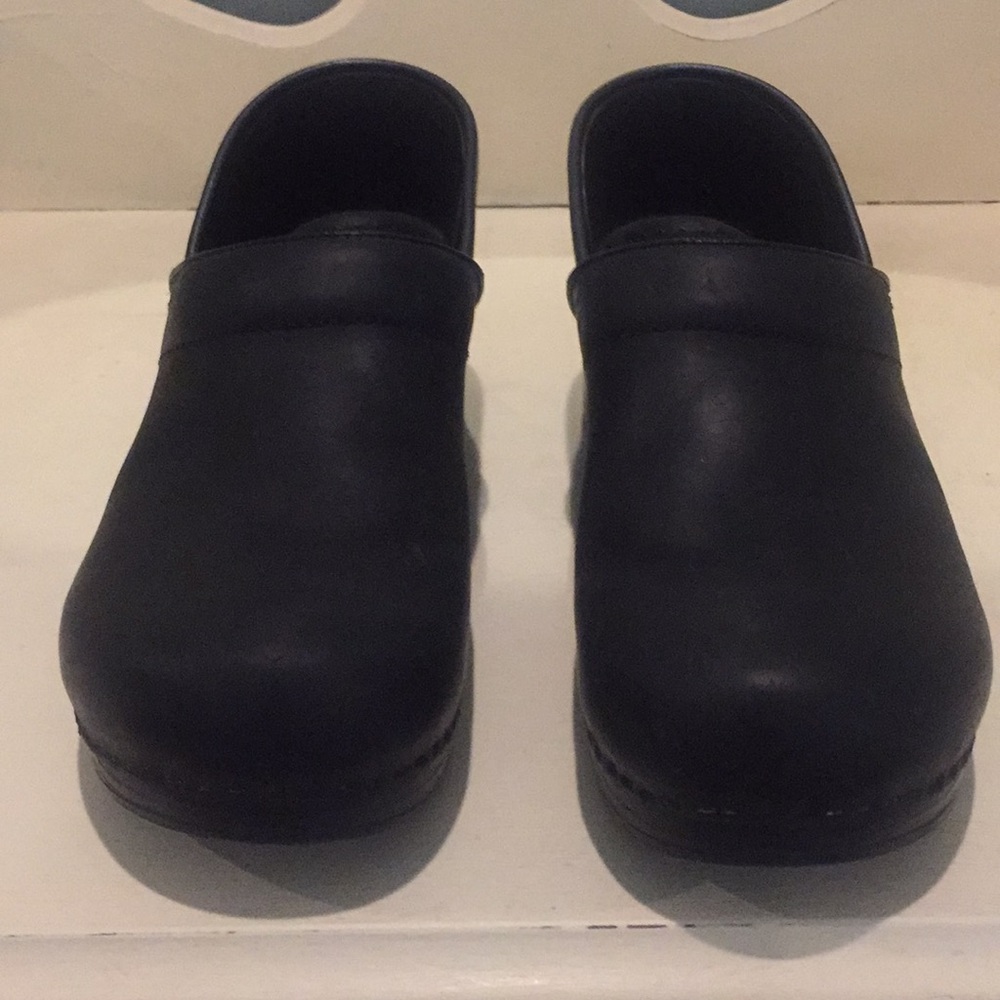 Dansko black clogs